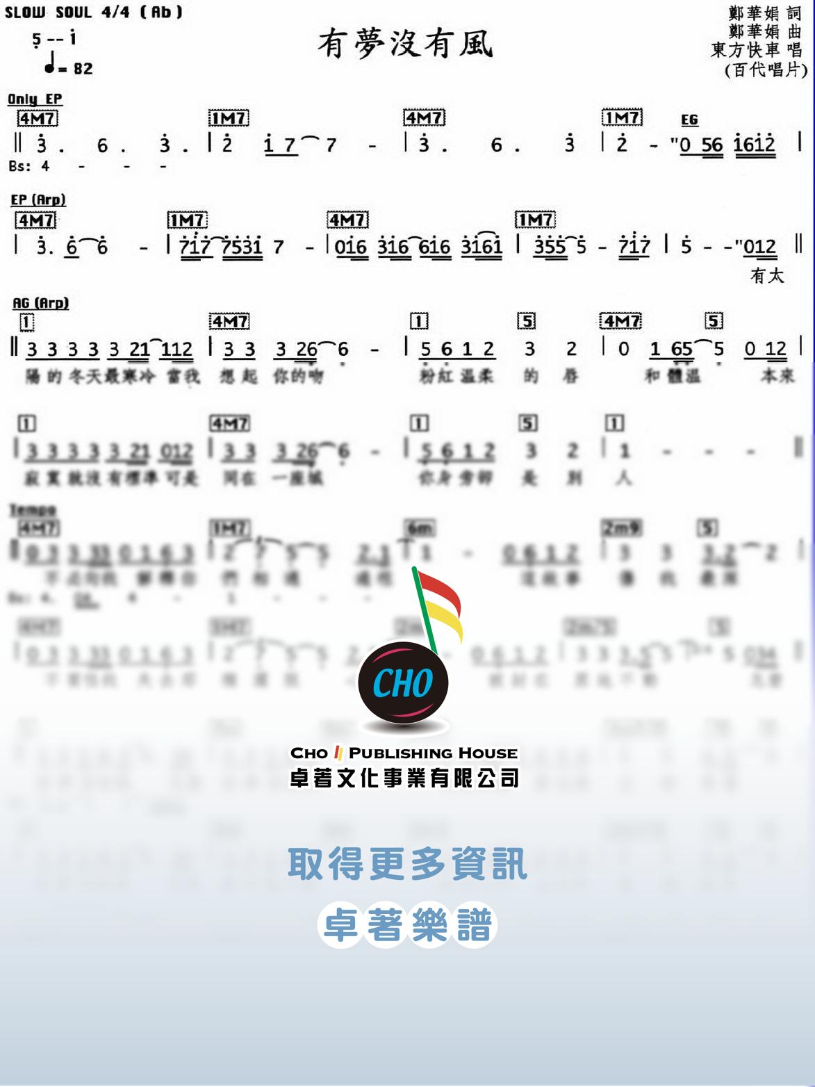 有夢沒有風